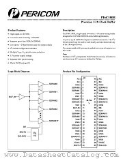 PI6C180B datasheet pdf Pericom Technology