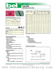 MS750 datasheet pdf etc