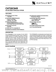 CAT28C64BJ-12T datasheet pdf Catalyst Semiconductor