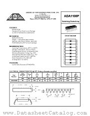 ADA1108P datasheet pdf American Microsemiconductor