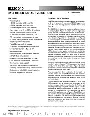 22C040 datasheet pdf Integrated Silicon Solution Inc
