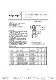 KPT-2012YT datasheet pdf Kingbright Electronic