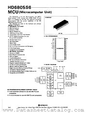 HD6805S6 datasheet pdf Hitachi Semiconductor