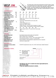 HLP190BS2 datasheet pdf etc