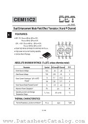 CEM11C2 datasheet pdf Chino-Excel Technology