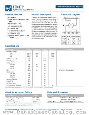 HMJ7 datasheet pdf WJ Communications