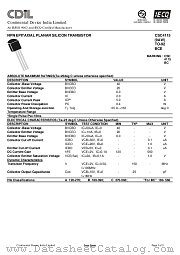 CSC4115 datasheet pdf Continental Device India Limited