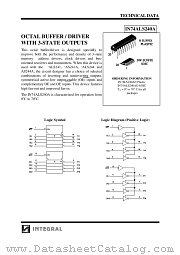 IN74LS240AN datasheet pdf INTEGRAL Semiconductor Devices
