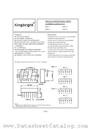 DA04-14YWA datasheet pdf Kingbright Electronic