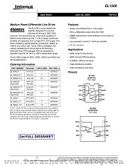 EL1509CSZ-T7 datasheet pdf Intersil