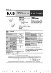 ARJ2203Z datasheet pdf Matsushita Electric Works(Nais)