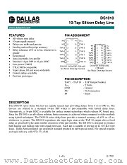 DS1010-100 datasheet pdf MAXIM - Dallas Semiconductor