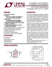 LTC3204 datasheet pdf Linear Technology