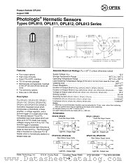 OPL811 datasheet pdf Optek Technology