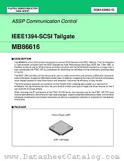 MB86616PFV-G-BND datasheet pdf Fujitsu Microelectronics