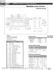 WG12232A datasheet pdf WINSTAR