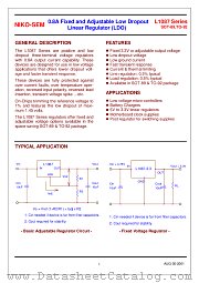L1087-3.3 datasheet pdf NIKO-SEM