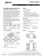 CA3240AE1 datasheet pdf Intersil