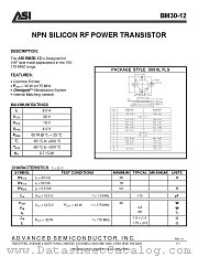 BM30-12 datasheet pdf Advanced Semiconductor