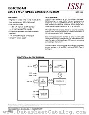 IS61C256AH-25J datasheet pdf Integrated Silicon Solution Inc