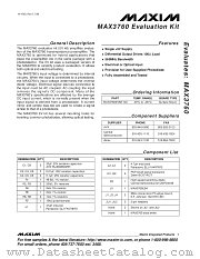 MAX3760EVKIT-SO datasheet pdf MAXIM - Dallas Semiconductor
