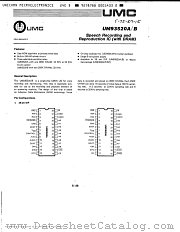 UM93520BF datasheet pdf Unicorn Microelectronics
