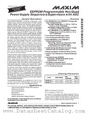 MAX6871ETJ datasheet pdf MAXIM - Dallas Semiconductor