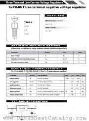 CJ79L08 datasheet pdf Unknow