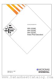 VPX3226E datasheet pdf Micronas