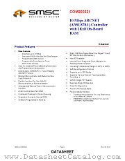 COM20022ITQFP datasheet pdf SMSC Corporation