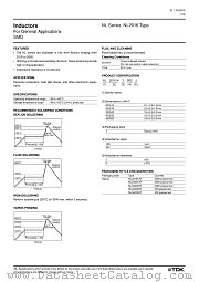 NL201614T-330K datasheet pdf TDK Semiconductor