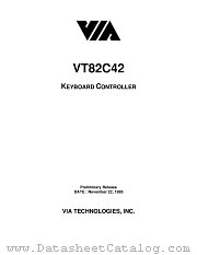 VT82C42 datasheet pdf VIA Technologies