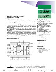 BT857 datasheet pdf etc