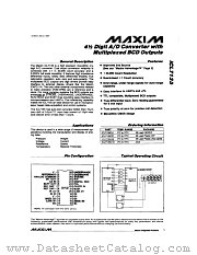 ICL7135CQI datasheet pdf MAXIM - Dallas Semiconductor