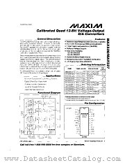 MAX527DCNG datasheet pdf MAXIM - Dallas Semiconductor