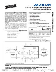 MAX3272EGP datasheet pdf MAXIM - Dallas Semiconductor