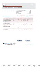 IF1320 datasheet pdf InterFET Corporation