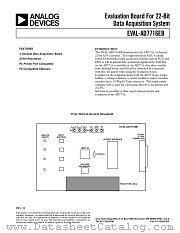 EVAL-AD7716EB datasheet pdf Analog Devices