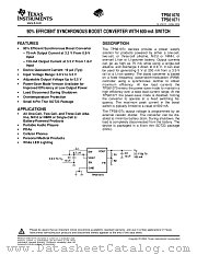 TPS61070DDC datasheet pdf Texas Instruments