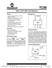 TC562502ECT datasheet pdf Microchip