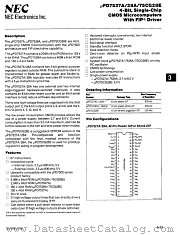 UPD75CG28E datasheet pdf NEC