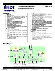 79RC32K438-266BB datasheet pdf IDT
