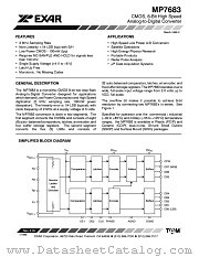 MP7683SD datasheet pdf Exar