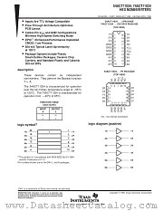 54ACT11034 datasheet pdf Texas Instruments