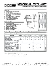 STPRF1615CT datasheet pdf Diodes
