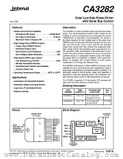 CA3282 datasheet pdf Intersil