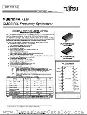 MB87014AFP datasheet pdf Fujitsu Microelectronics