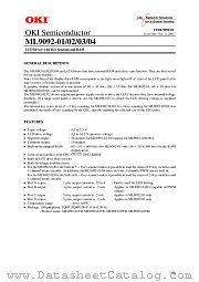 ML9092-02 datasheet pdf OKI electronic componets