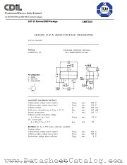 CMBT5551 datasheet pdf Continental Device India Limited