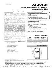 MX7705EPE datasheet pdf MAXIM - Dallas Semiconductor